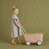 Rattanowy wózek strolley - Rose - L’enfant
