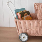 Rattanowy wózek strolley - Rose - L’enfant