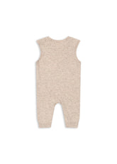 Pajacyk niemowlęcy z wełną Mino - Off White - L’enfant