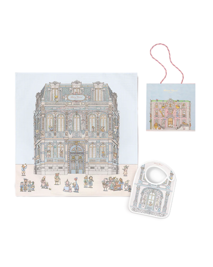 Śliniak Satin Bib - Château Choux