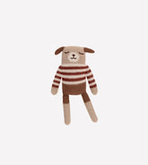 Przytulanka z alpaki - piesek sienna striped sweater - L’enfant