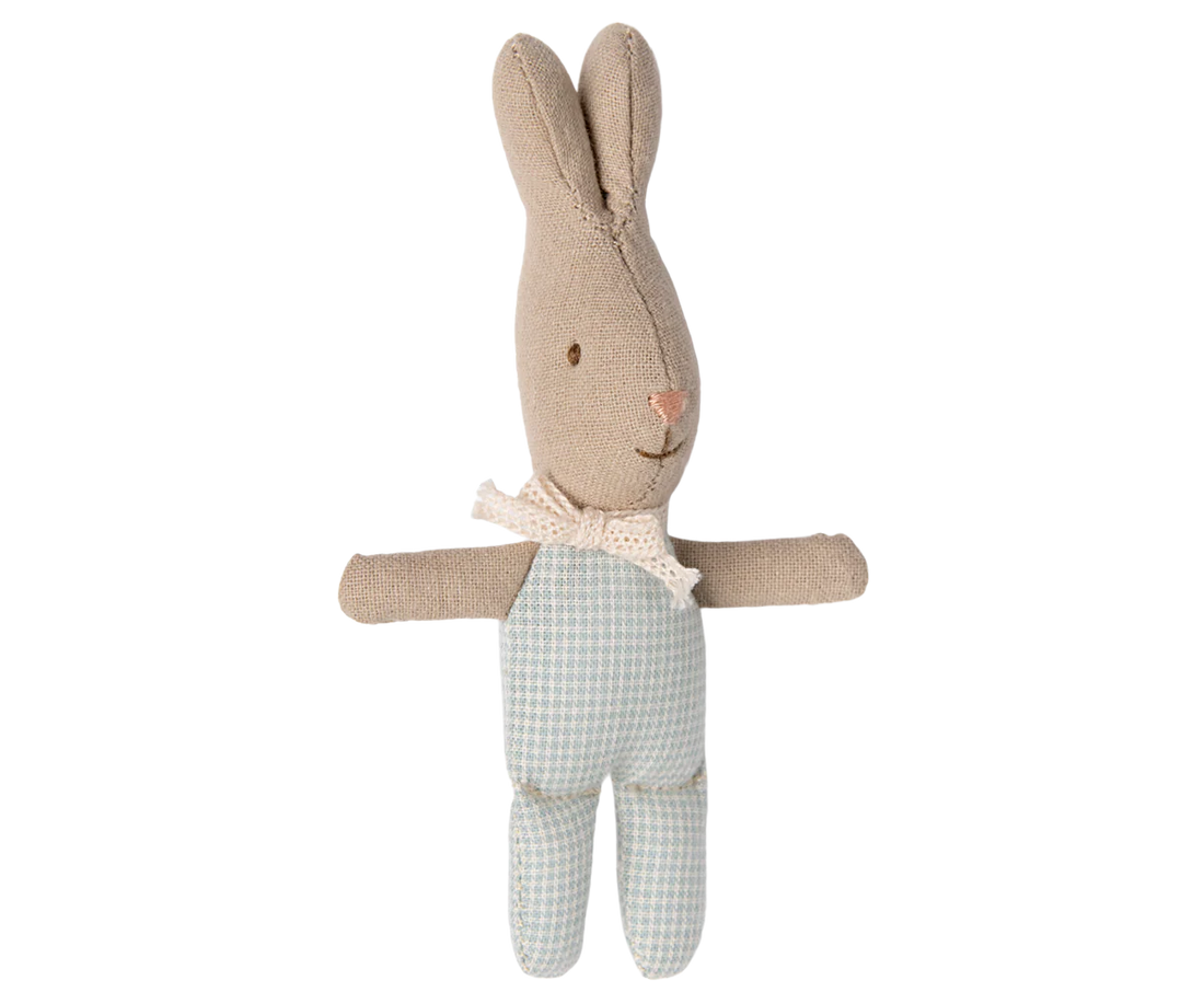 Króliczek - Rabbit, My light blue check
