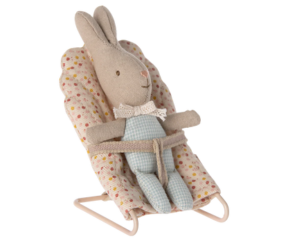 Króliczek - Rabbit, My light blue check