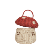 Rattanowy domek grzybek - Red - L’enfant