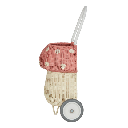 Rattanowy wózek grzybek - Musk