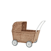 Rattanowy wózek strolley - Natural - L’enfant