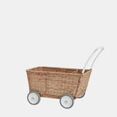 Rattanowy wózek strolley - Natural - L’enfant