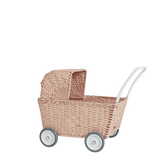 Rattanowy wózek strolley - Rose - L’enfant