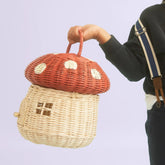 Rattanowy domek grzybek - Red - L’enfant