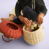 Rattanowy domek grzybek - Red - L’enfant