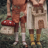 Rattanowy domek grzybek - Red - L’enfant