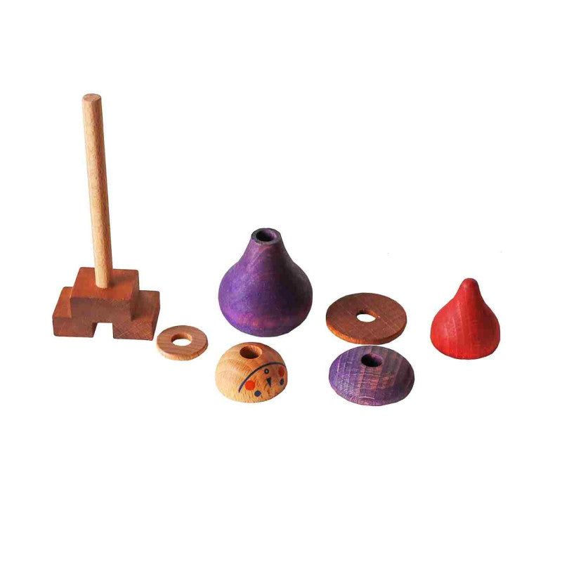 Układanka LALA Stick Fig No.06 – Kolorowa